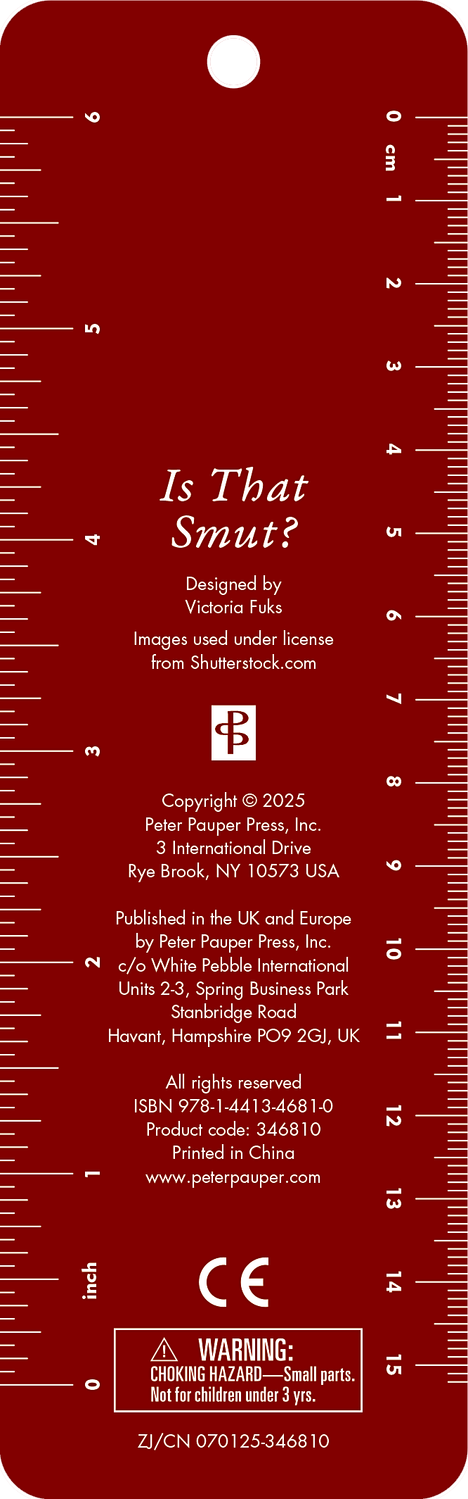 Is That Smut? Beaded Bookmark