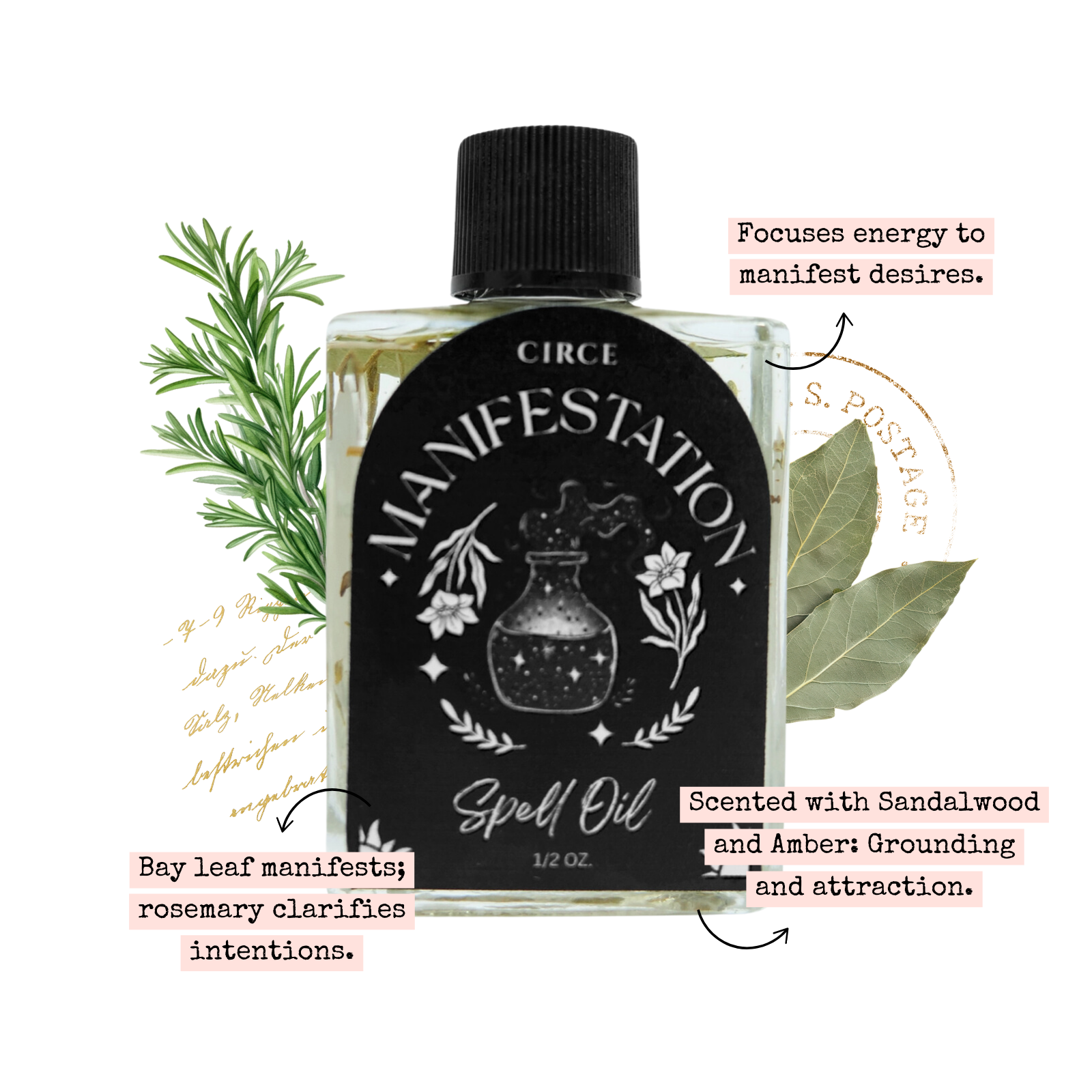 Manifestation Spell Oil