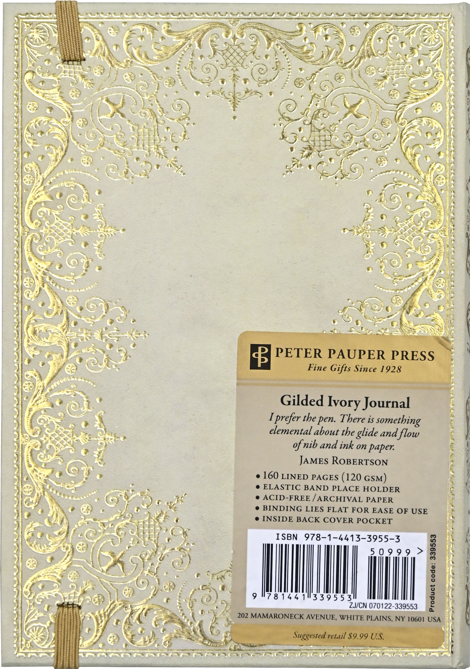 Gilded Ivory Journal