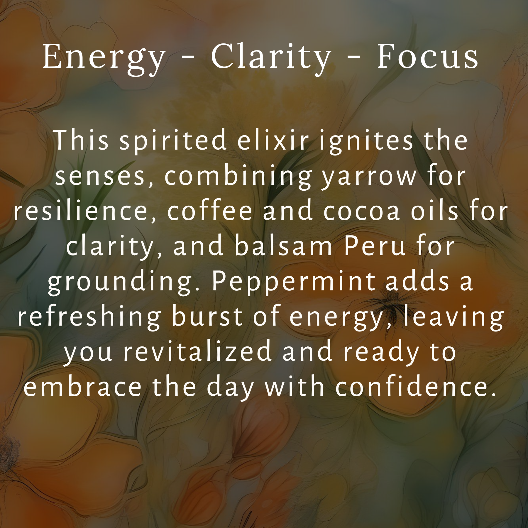 Morning Mojo Aromatherapy Perfume