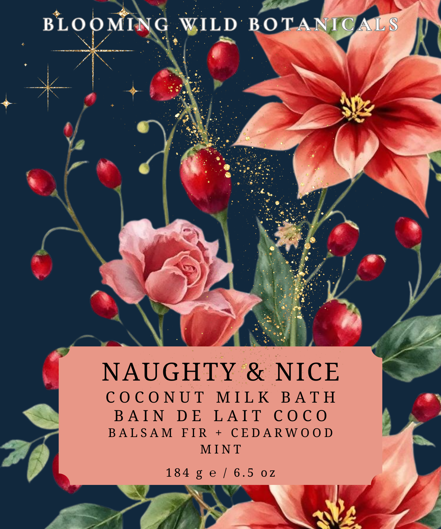 Naughty & Nice Coconut Milk Bath Salt Sachet