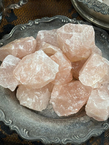 Raw Rose Quartz