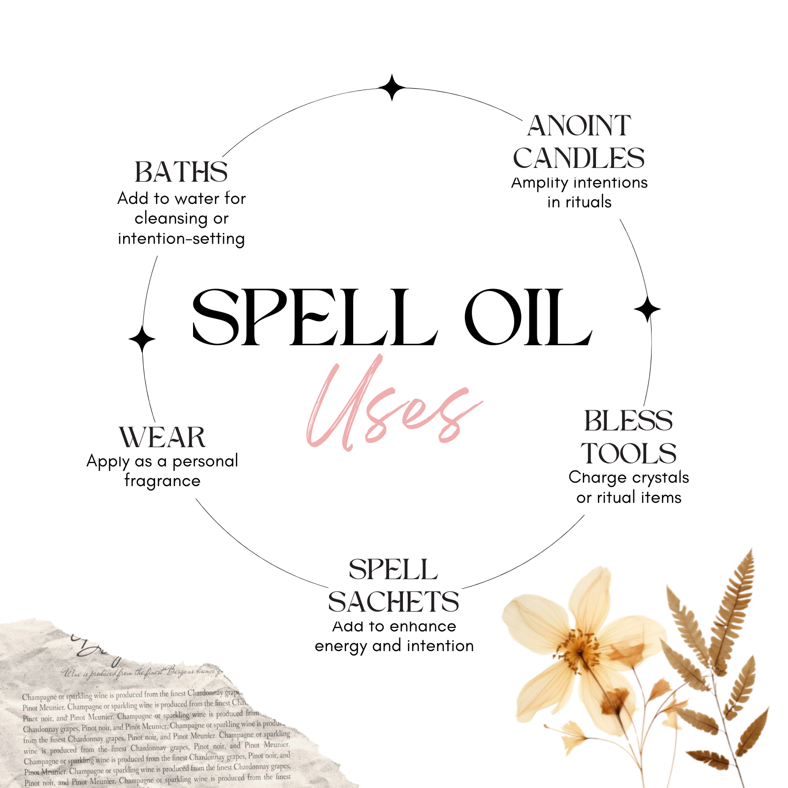 Manifestation Spell Oil