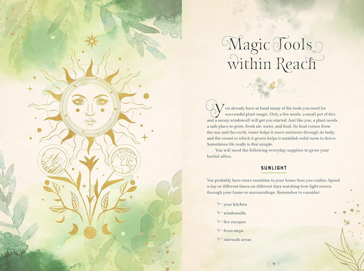 Herbal Magic Journal: Spells, Rituals, and Writing Prompts for the Budding Green Witch