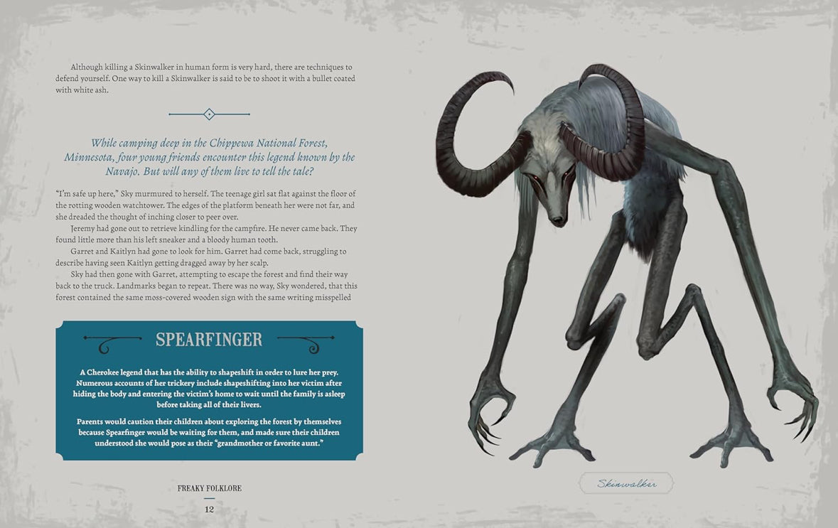 Freaky Folklore: Terrifying Tales of the World's Most Elusive Monsters and Enigmatic Cryptids