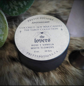 THE LOVERS Tarot Collection Candle