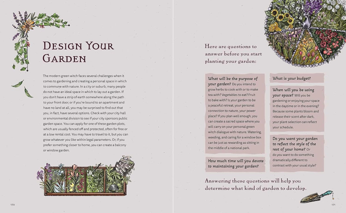 The Green Witch Illustrated: An Enchanting Immersion Into the Magic of Natural Witchcraft