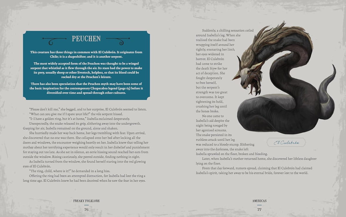 Freaky Folklore: Terrifying Tales of the World's Most Elusive Monsters and Enigmatic Cryptids