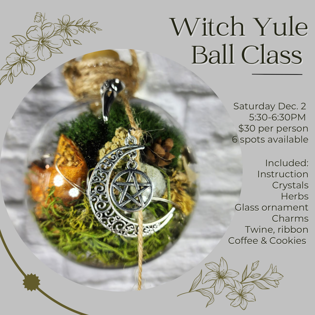 Witch’s Yule Ball Class - Saturday December 2