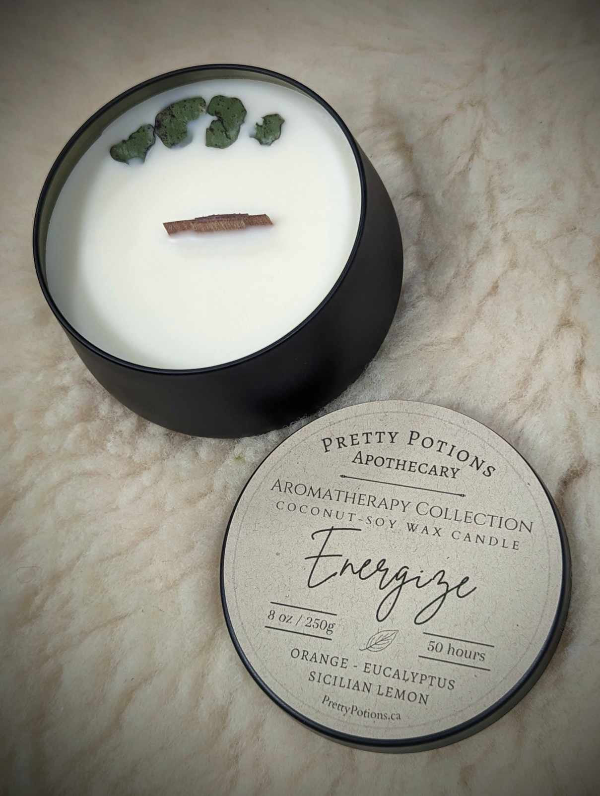 ENERGIZE Aromatherapy Collection Candle