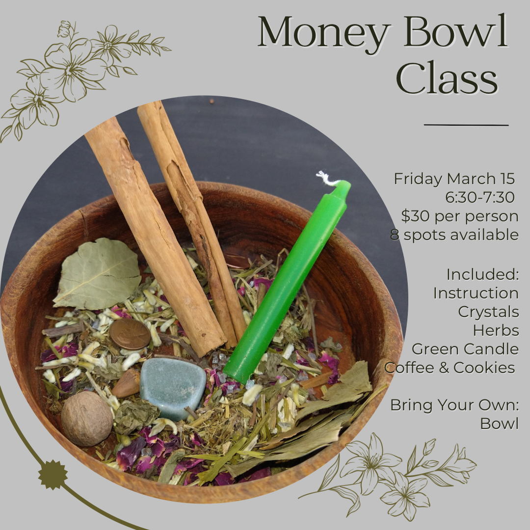 Money Bowl Class - March 15