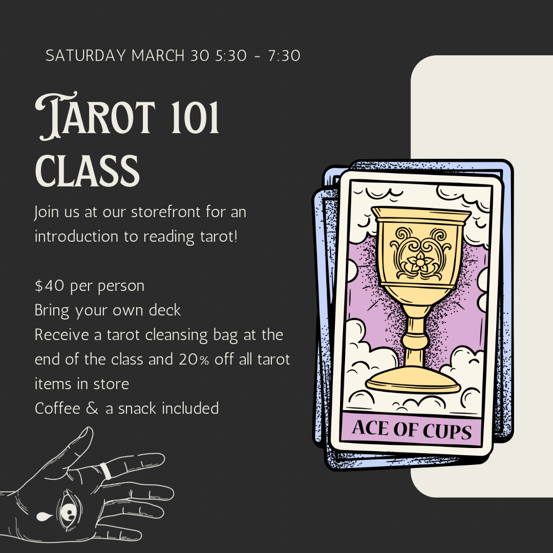 Tarot 101 Class - March 30