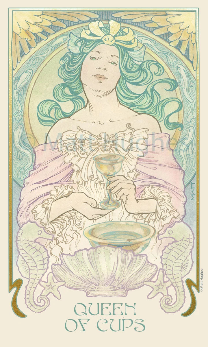Ethereal Visions: Illustrated Tarot Deck
