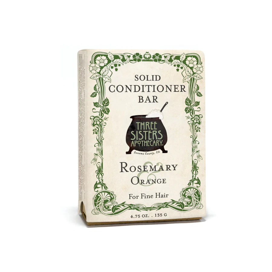 Rosemary & Orange Conditioner Bar for Thin/Fine Hair