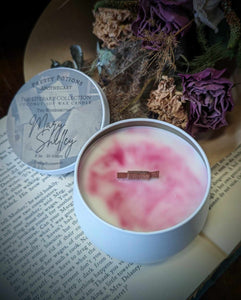 Mary Shelley The Wordsmiths Literary Collection Candle