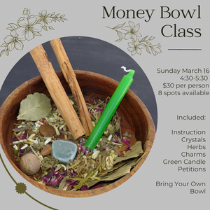 Money Bowl Crafting Class - Sunday March 16