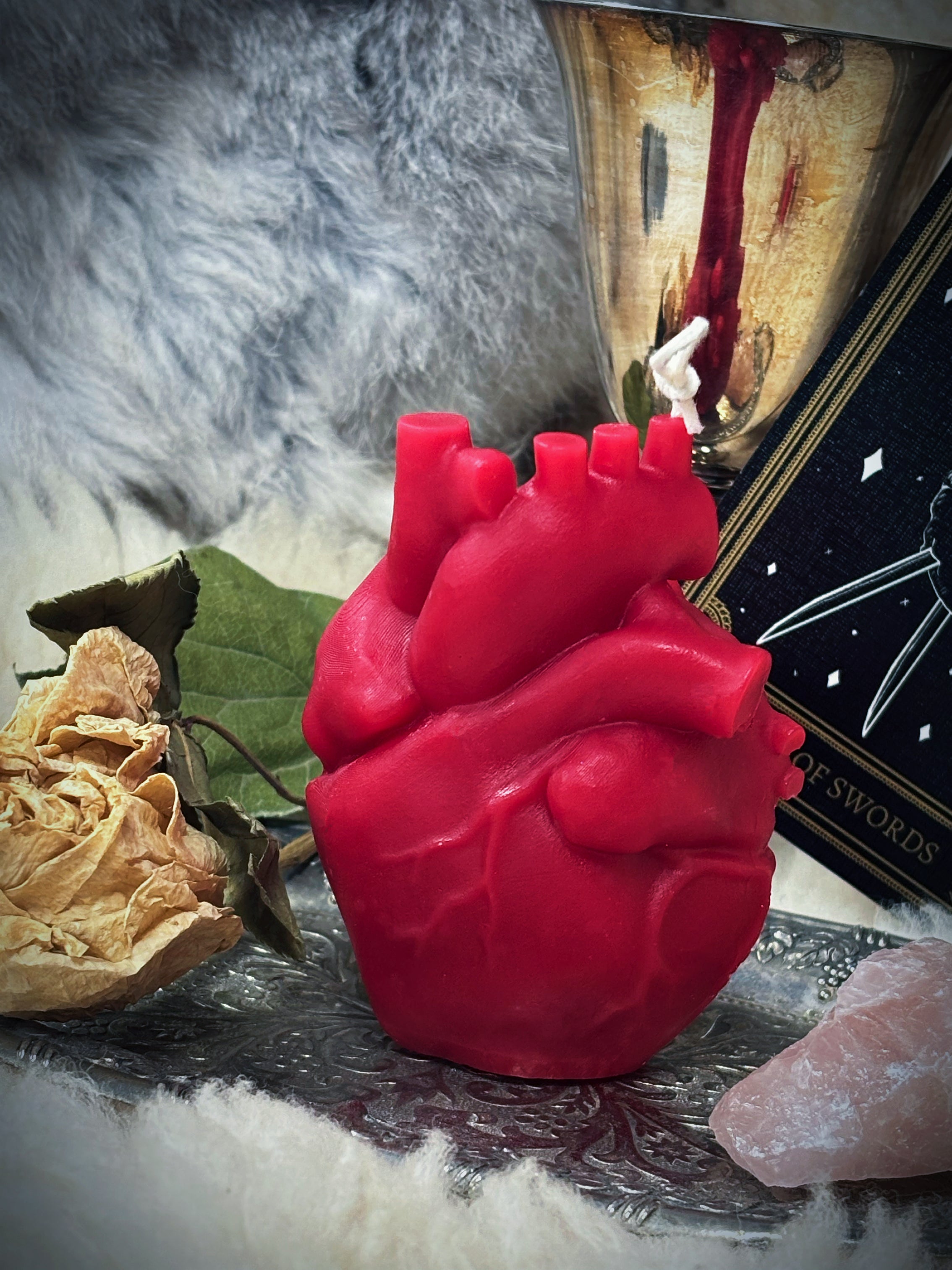 Be Still My Heart Sculptural Candle