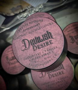 Devilish Desire LIMITED EDITION Valentine's Collection Candle