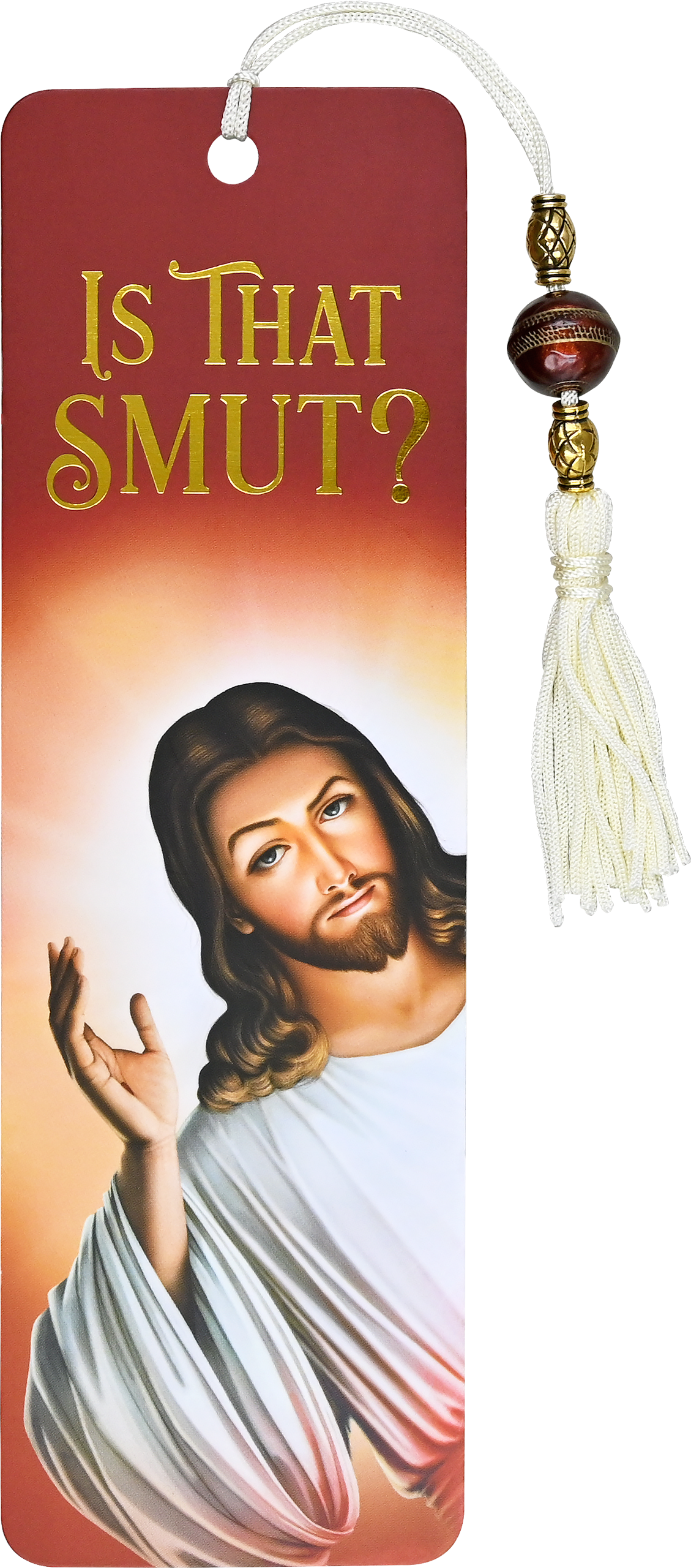 Is That Smut? Beaded Bookmark