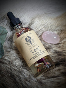 Love Crystal Infused Body Oil